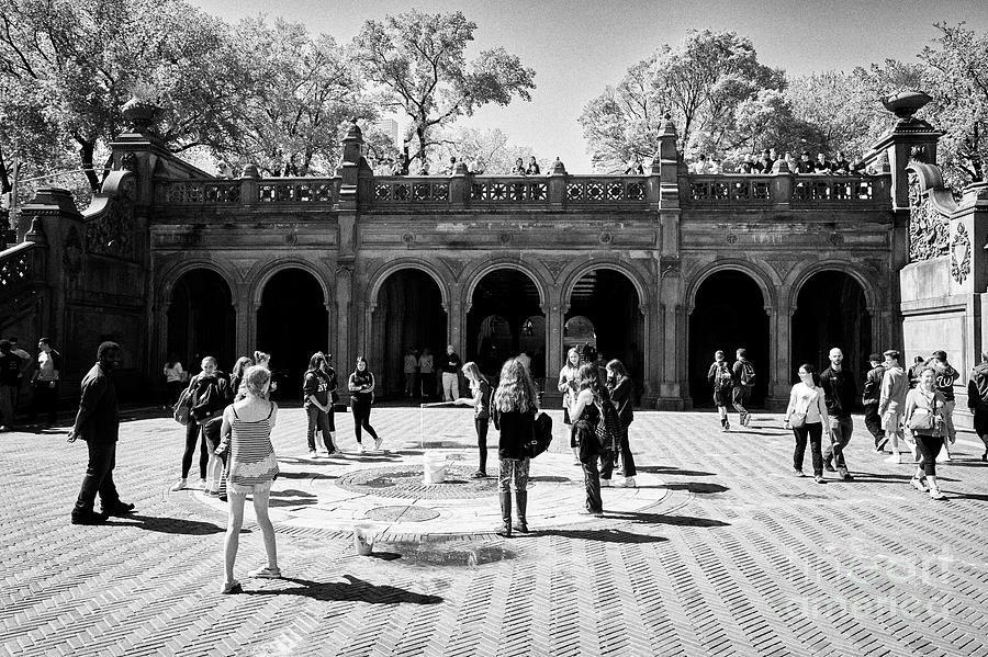 Bethesda terrace arcade central park New York City USA Photograph by Joe  Fox - Pixels