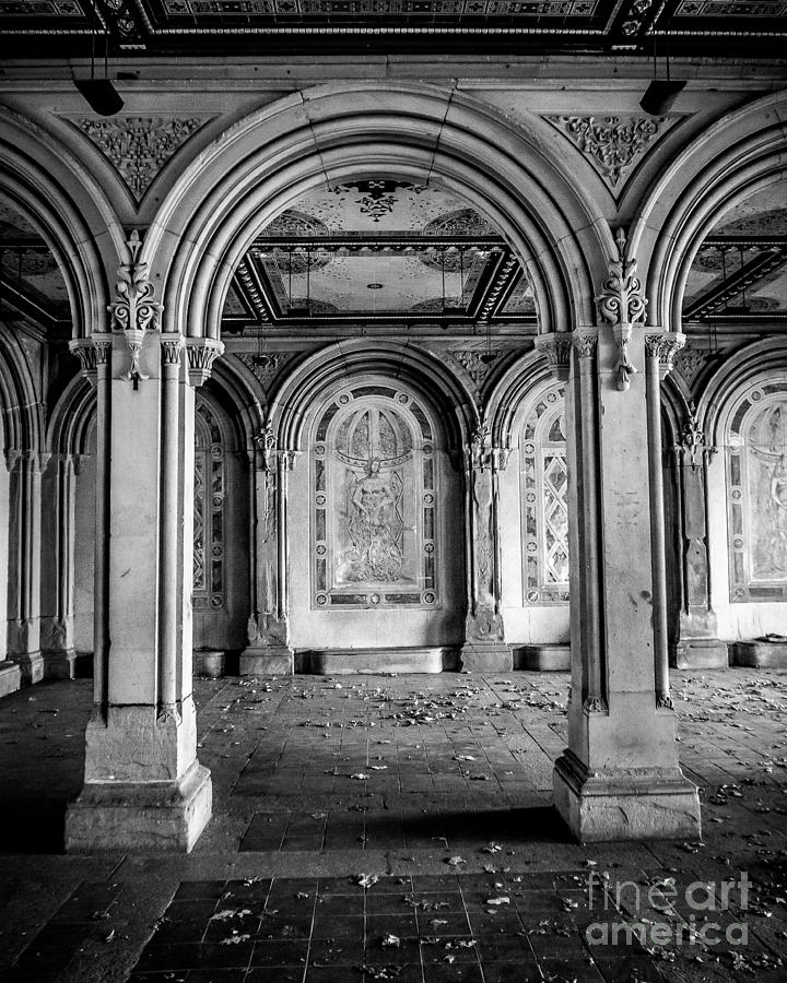 Bethesda Terrace Arches Photograph by Perry Webster