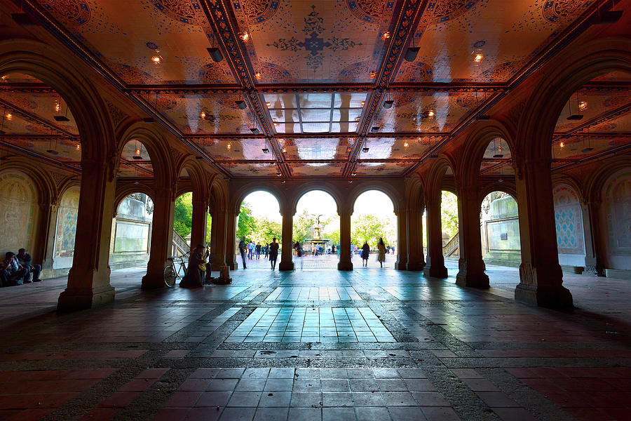 Bethesda Terrace Photograph By Brian Knott Photography