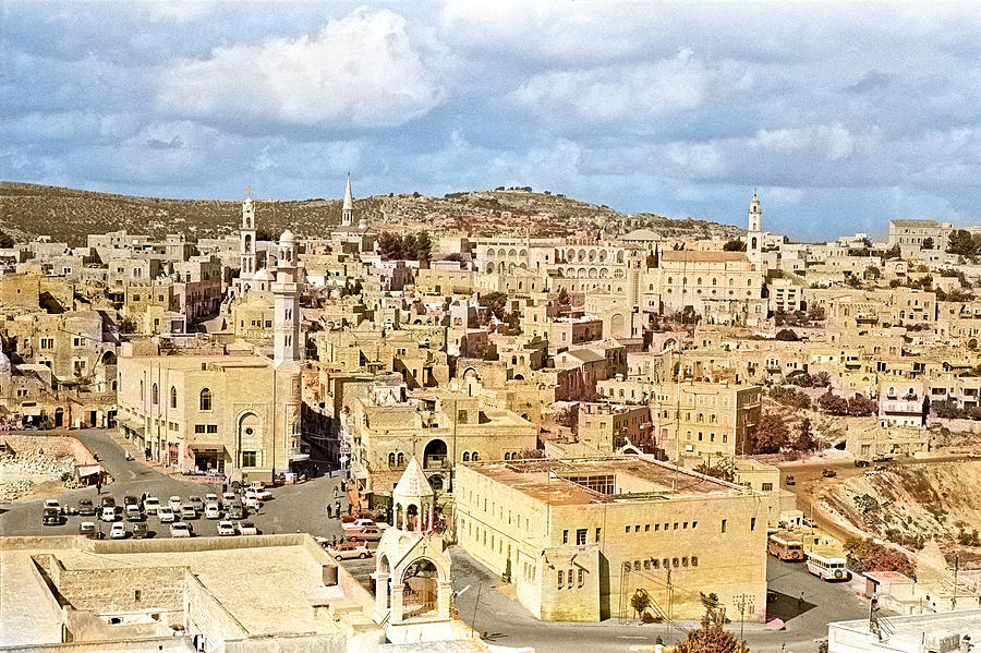 Bethlehem City 1960 Photograph by Munir Alawi
