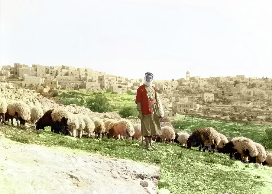 Bethlehem Shepherd 1920 Photograph by Munir Alawi