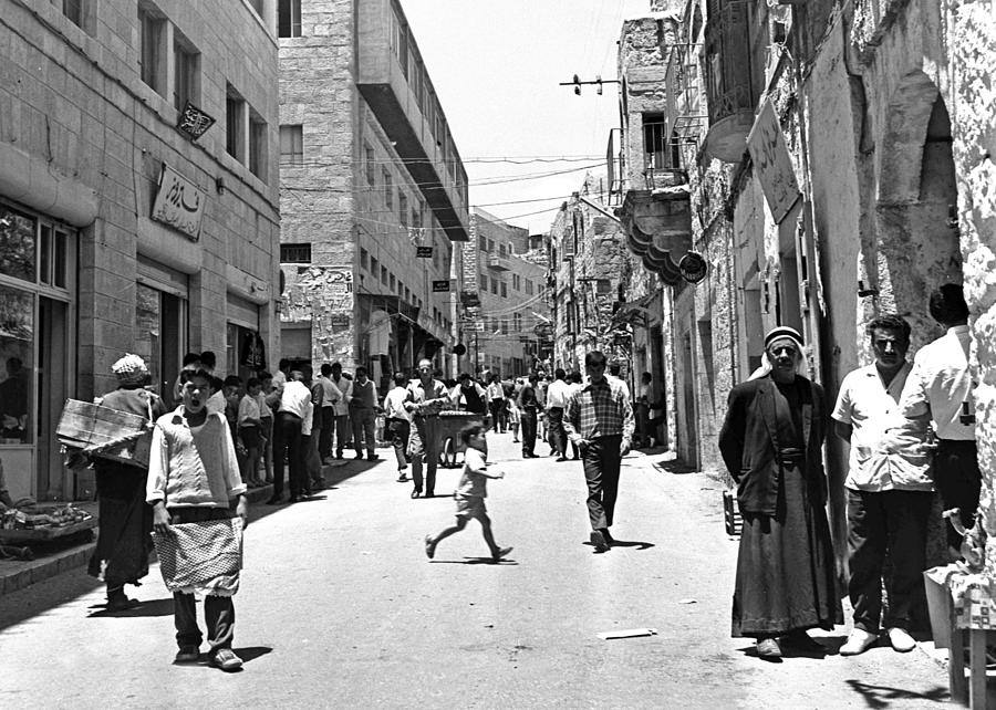 Bethlehem Star Street 1967 Photograph by Munir Alawi