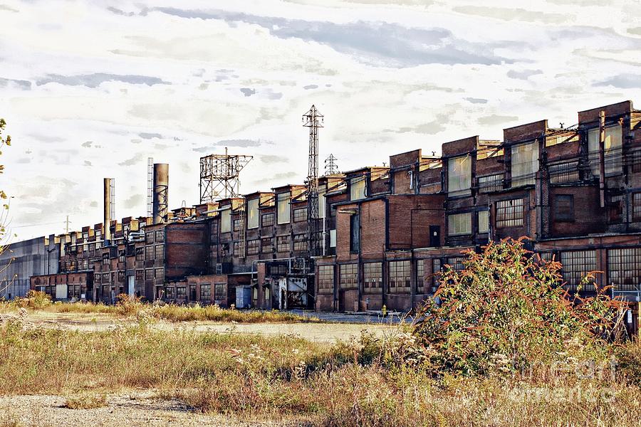 Architecture Photograph - Bethlehem Steel #12 by Marcia Lee Jones