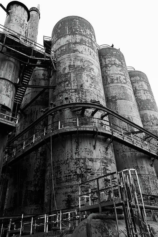 Bethlehem Steel Up Close Photograph by Jennifer Ancker