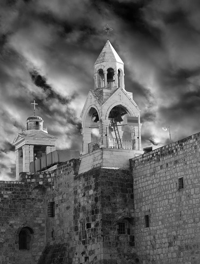Bethlehem with Cloudy Sky Photograph by Munir Alawi
