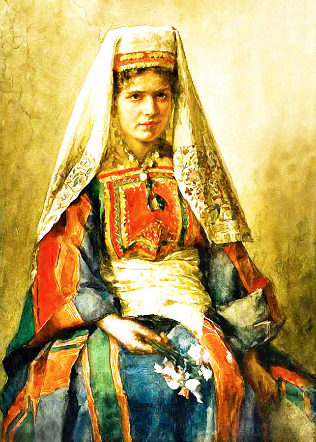 Bethlehemite 1897 Photograph by Munir Alawi