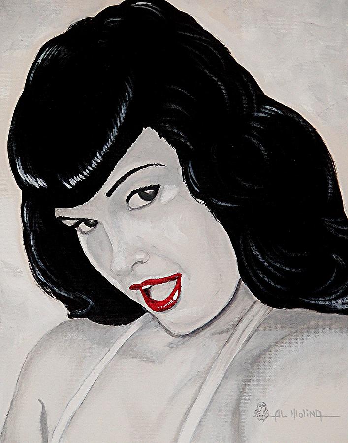 Bettie Painting by Al  Molina