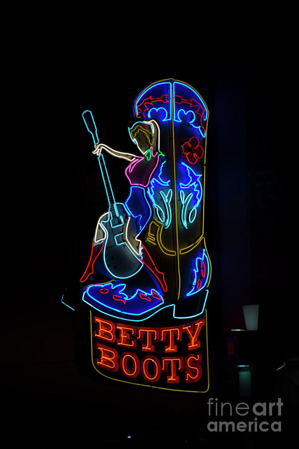Betty Boots Photograph by David Bearden