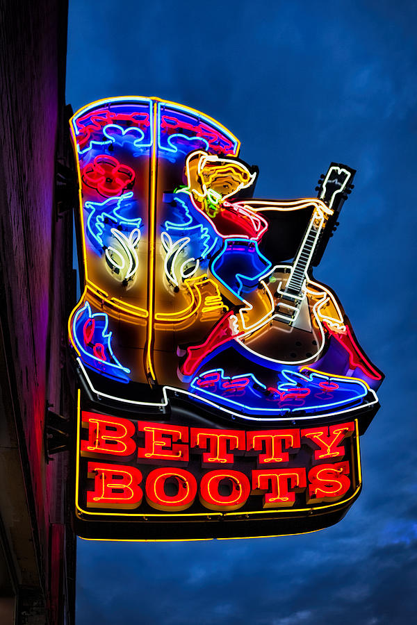 Betty Boots Photograph by Diana Powell
