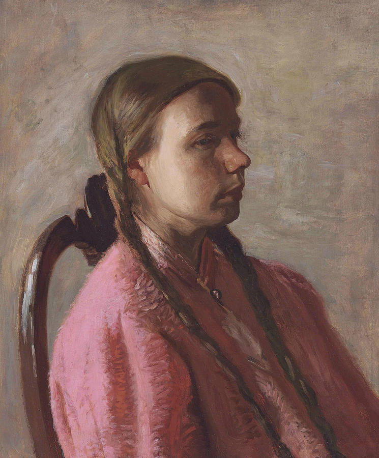 Betty Reynolds Painting by Thomas Eakins