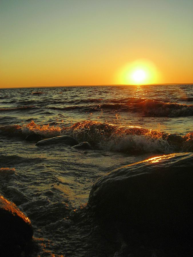 Between a Rock and a Sunny Place Photograph by Peter Mowry