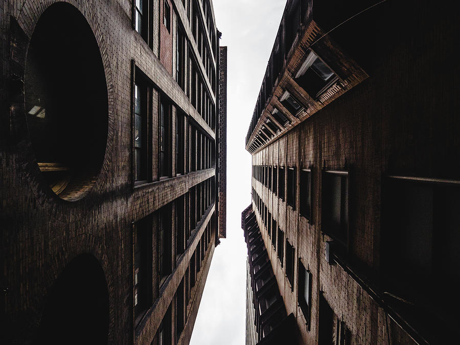 Architecture Photograph - Between Buildings In Saint Louis by Dylan Murphy Architecture Photograph - Between Buildings In Saint Louis by Dylan Murphy