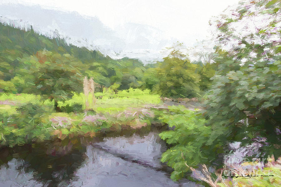 Betws-y-Coed Painting by Roger Lighterness