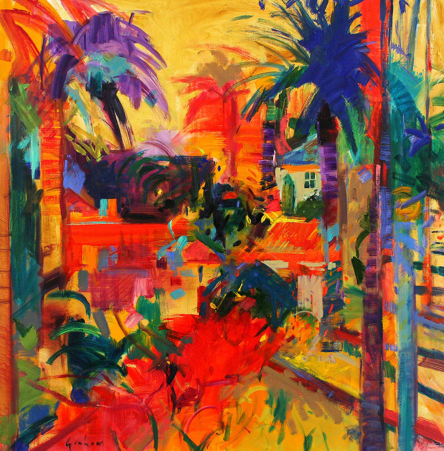 Beverly Hills Painting - Beverly Hills by Peter Graham