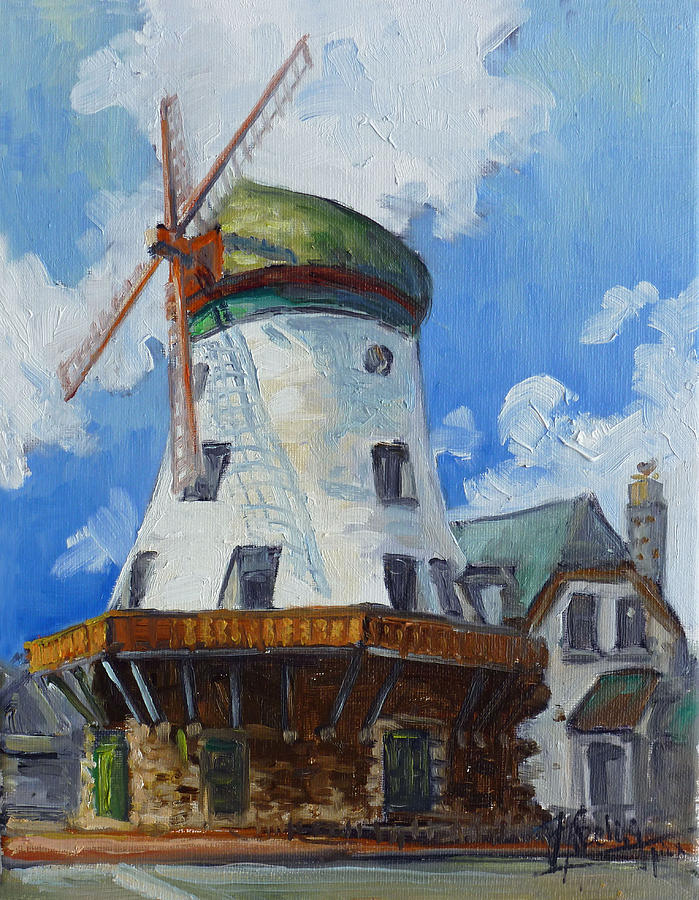 Bevo Mill - St. Louis Painting by Irek Szelag