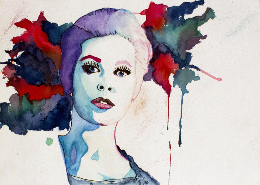 Portrait Painting - Bewitched by Megan Fitzgerald