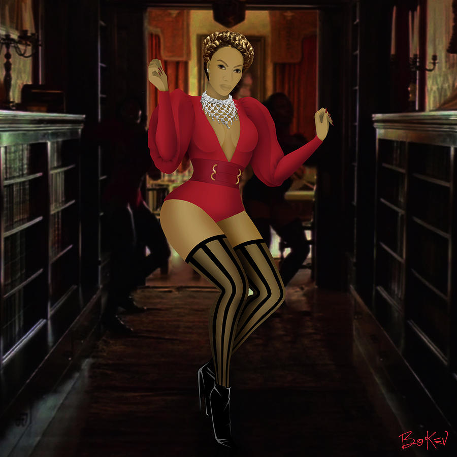 Beyonce - Formation 1 Digital Art by Bo Kev