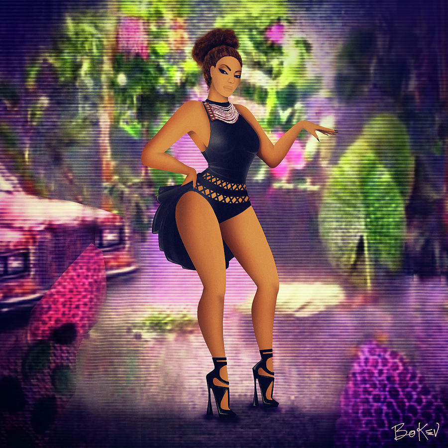 Beyonce - Grown Woman Digital Art by Bo Kev