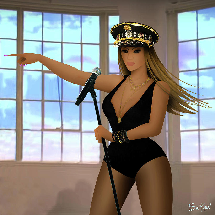 Beyonce - Love On Top Digital Art by Bo Kev