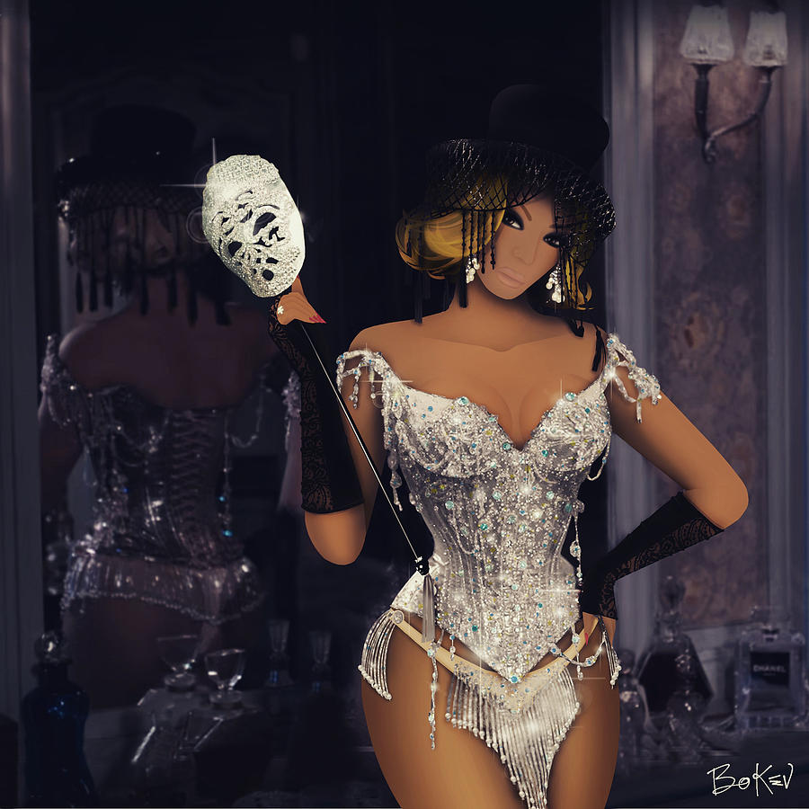 Beyonce Digital Art - Beyonce - Partition 1 by Bo Kev