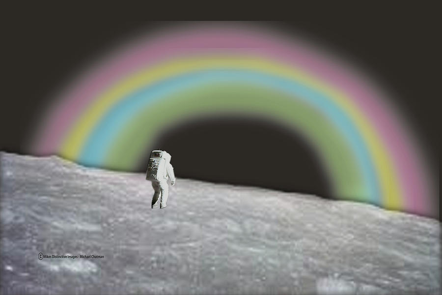 Beyond the Rainbow Digital Art by Michael Chatman