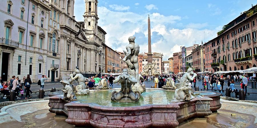 Piazza Navona Photograph by Frozen in Time Fine Art Photography