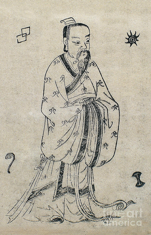 Bian Que, Ancient Chinese Physician Photograph by Wellcome Images