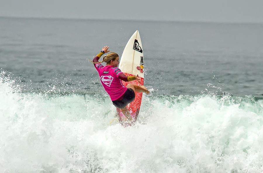 Bianca Buitendag Surfer Girl Photograph by Waterdancer