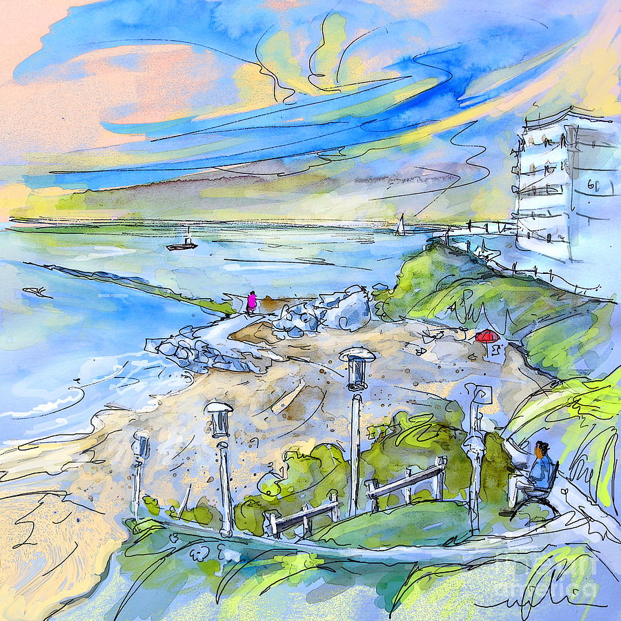 Biarritz 26 Painting by Miki De Goodaboom