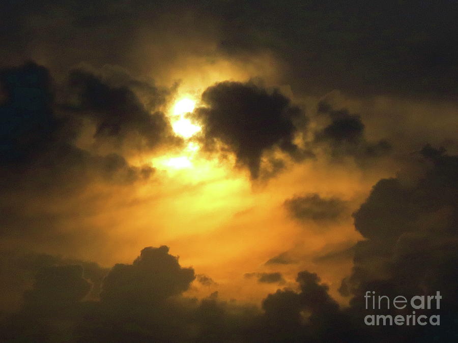 Biblical Sunset Photograph by Robert Birkenes