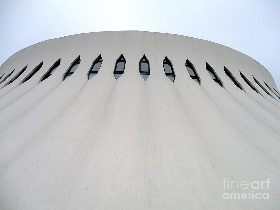 Bibliotheque Oscar Niemeyer 5 Photograph by Randall Weidner