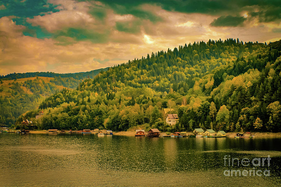 Bicaz Lake - Romania Photograph by Claudia M Photography