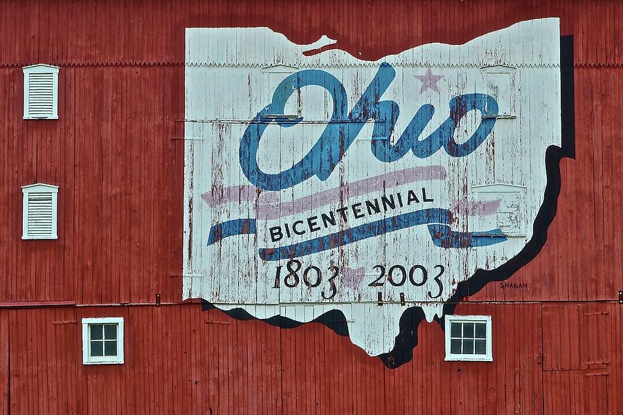 Bicentennial Ohio Barn Photograph