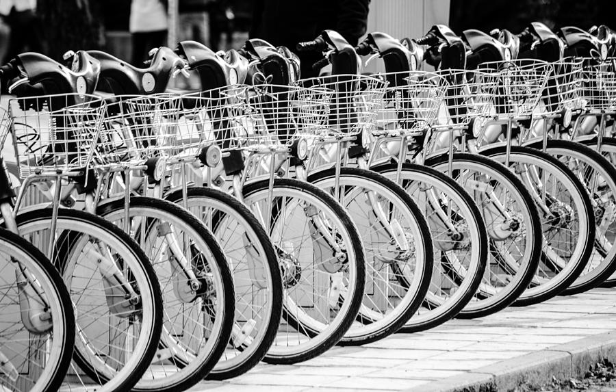 Bicycle Photograph by AM FineArtPrints
