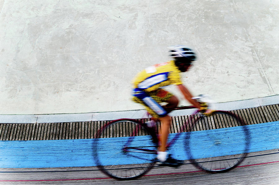 Bicycle Blur Photograph by Jim DeLillo