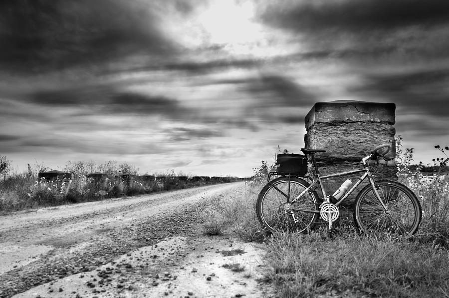 Bicycle Break Photograph by Eric Benjamin