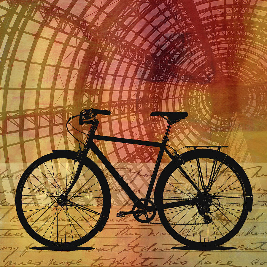 Bicycle Life Digital Art by Nancy Merkle
