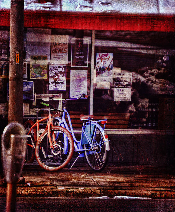 Bicycle Photograph - Bicycle Love by Lesa Fine