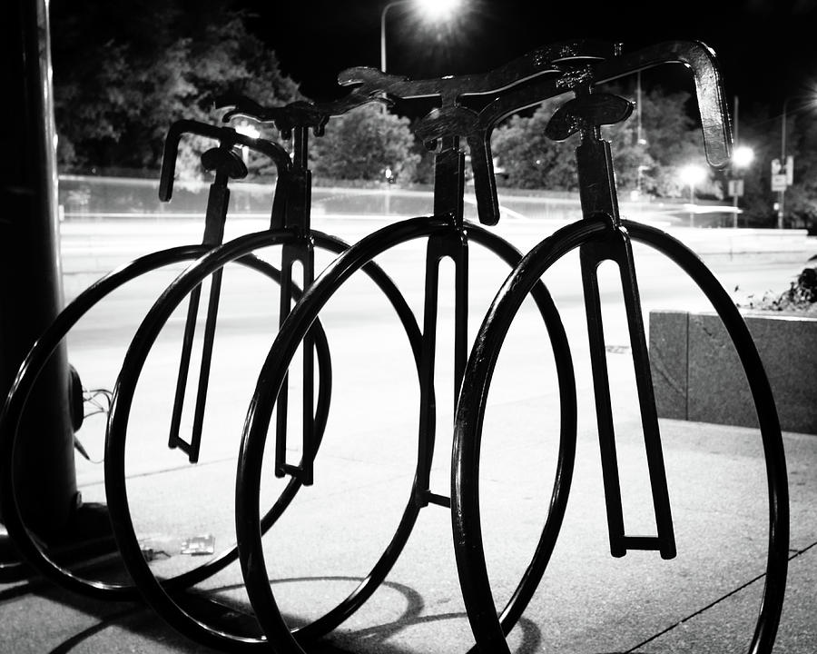 Bicycle Parking Photograph by Miguel Winterpacht
