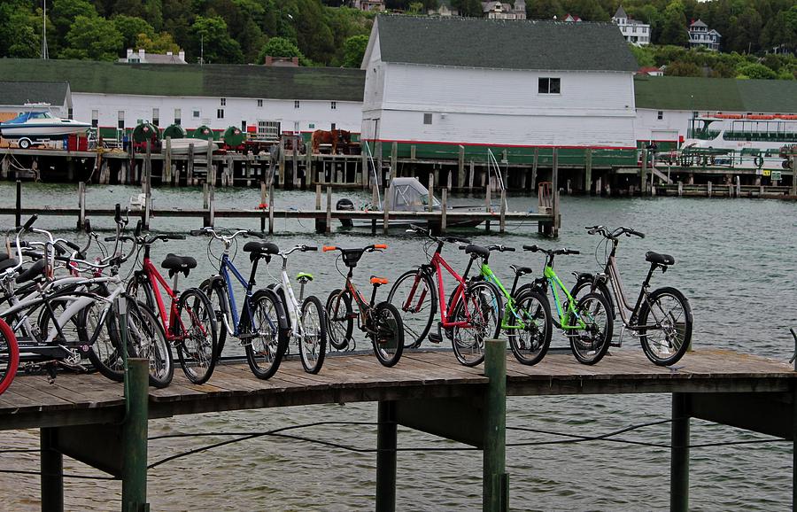 Bicycle Pier Photograph by Michiale Schneider