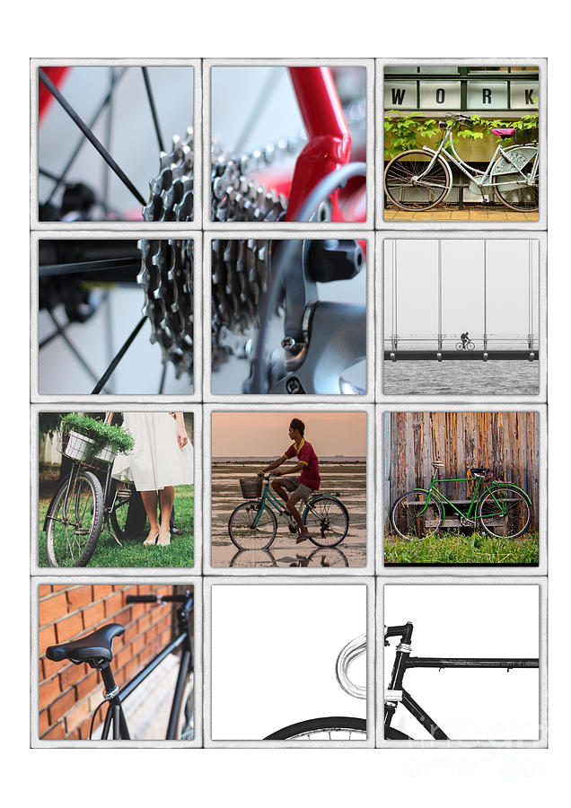 Bicycle Photograph - Bicycle Poster by Edward Fielding
