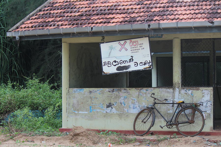 Bicycle, Sri Lanka Photograph by Jennifer Mazzucco