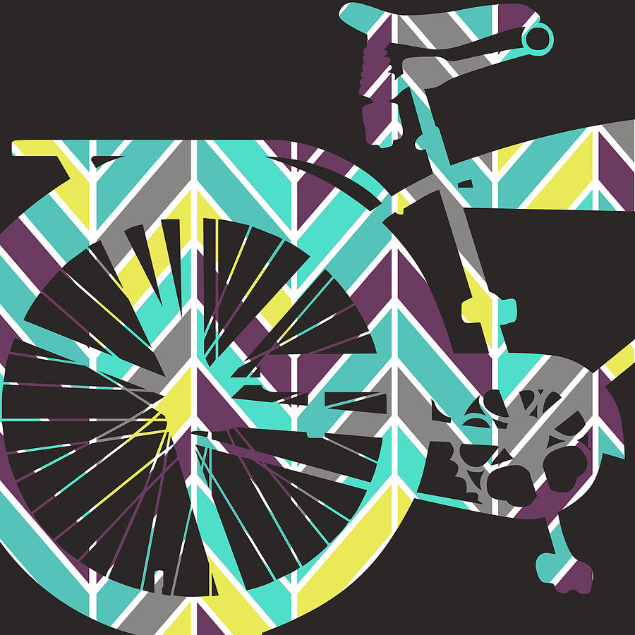 Bicycle Digital Art - Bicycle v2 by Brandi Fitzgerald