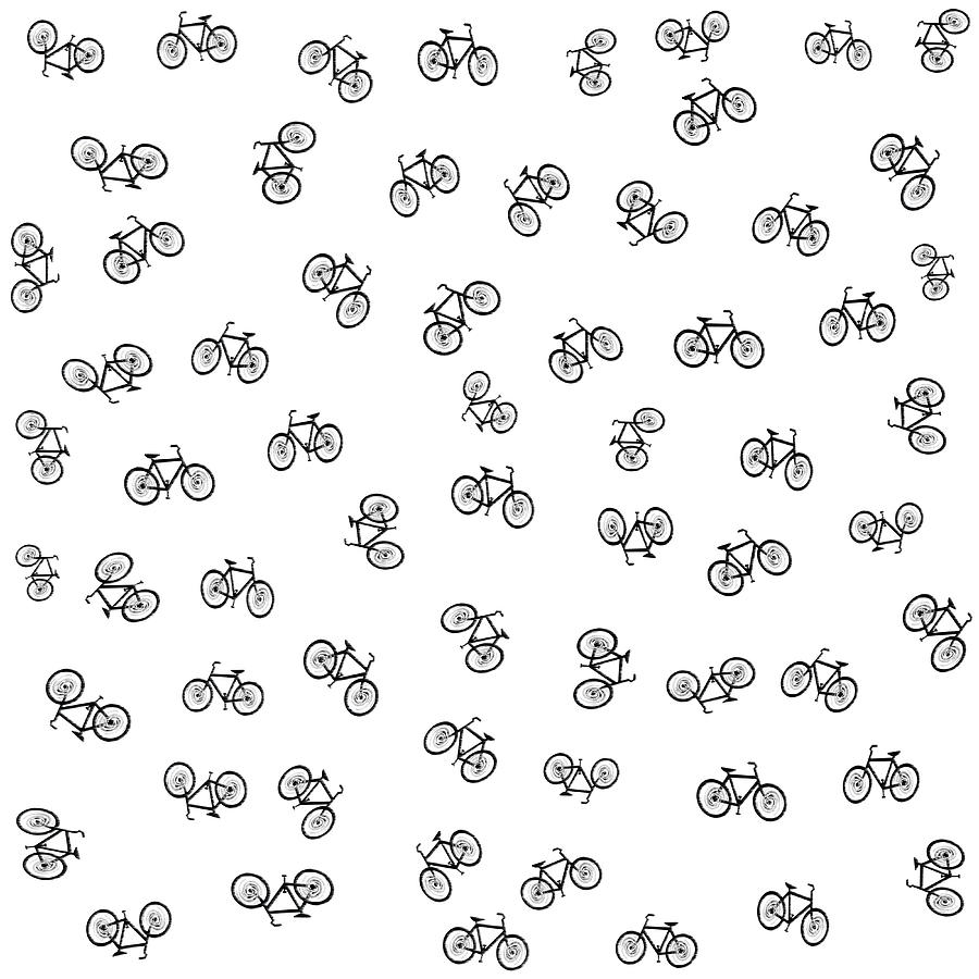 Bicycles Digital Art by Bill Cannon