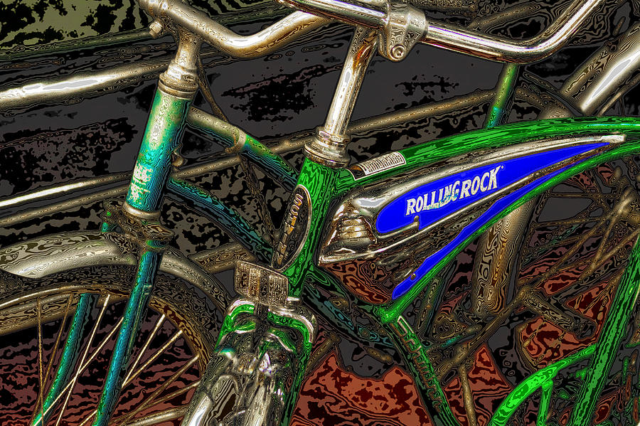 Bicycles Photograph by David Patterson