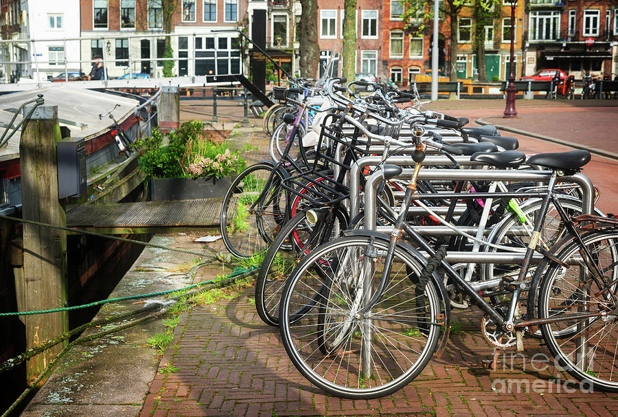 Bicycles  of Amsterdam  Photograph by Anastasy Yarmolovich
