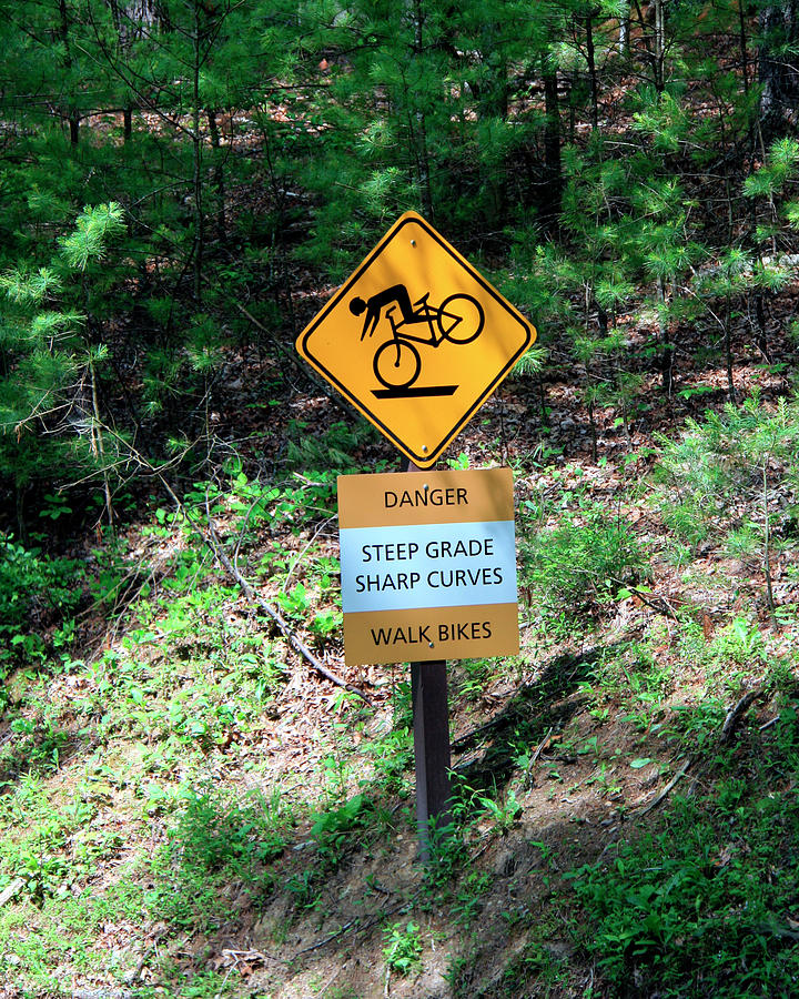 Bicyclists Beware Photograph by George Jones