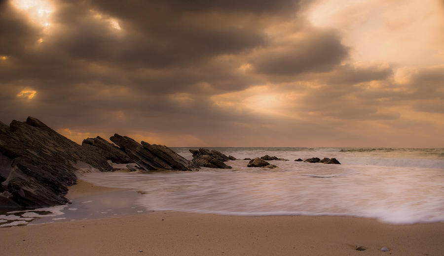 Nature Photograph - Bidart plage by Antonio Costa