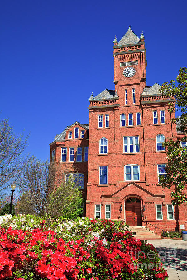 Biddle Hall In The Spring Photograph