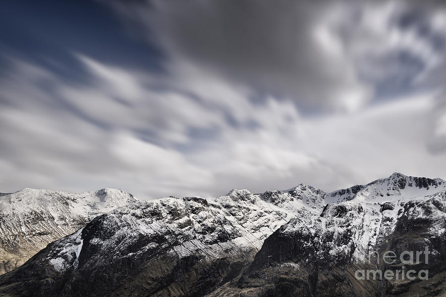 Mountain Photograph - Bidean nam Bian - Glen Coe by Rod McLean